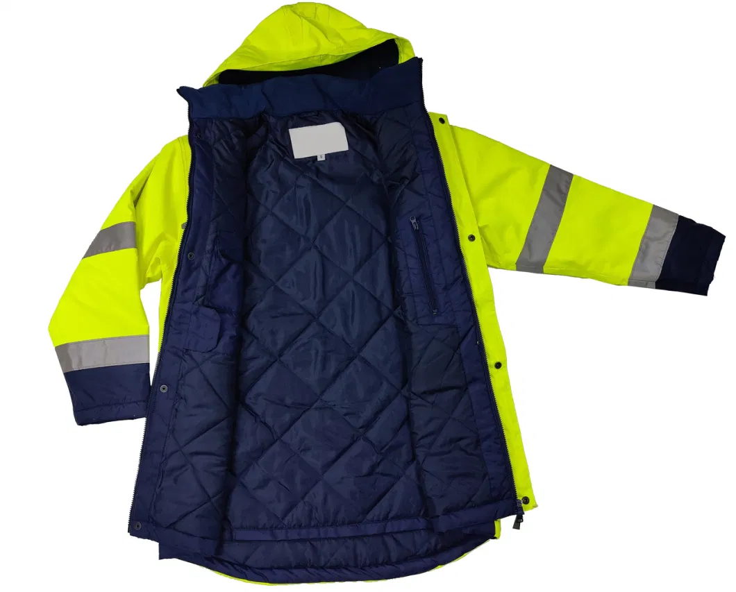 OEM Safety Jacket Hi-Vis Reflective Jacket Safety Clothing for Outdoor Workwear